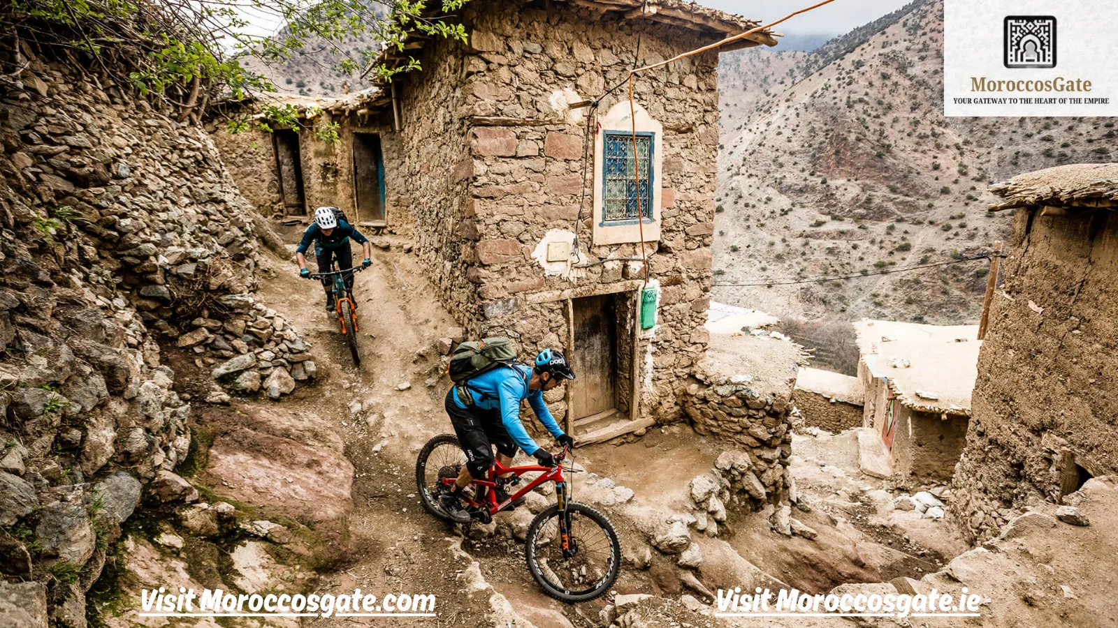 A trip through Morocco by mountain bike