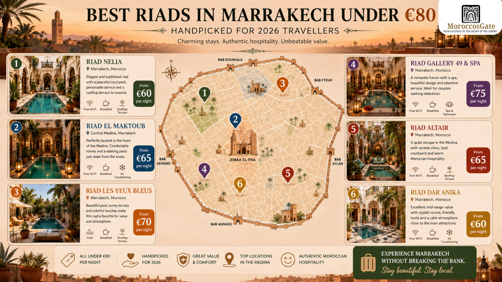Best Riads in Marrakech
