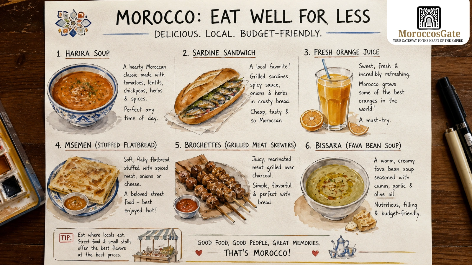 Morocco budget travel 2026