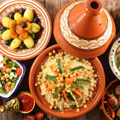 Moroccan magic in every bite.
